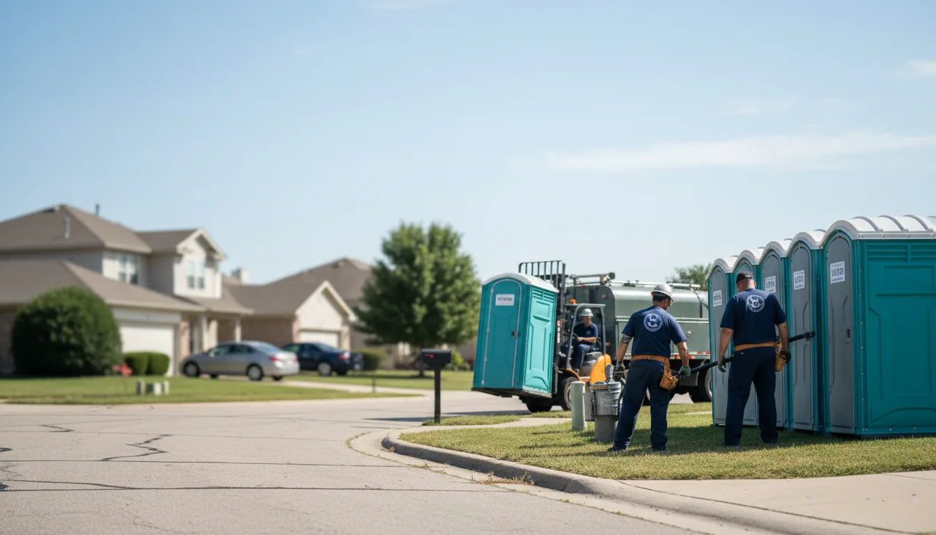 Porta Potty Rental in Lefors, TX near me